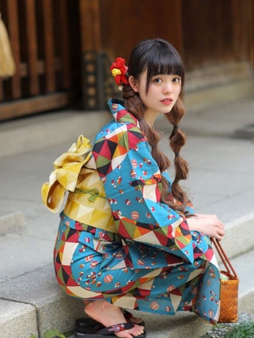 nhan may kimono tai nha